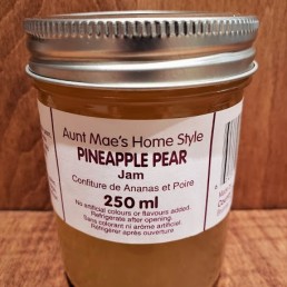 Homemade Pineapple Pear Jam - 250 ml